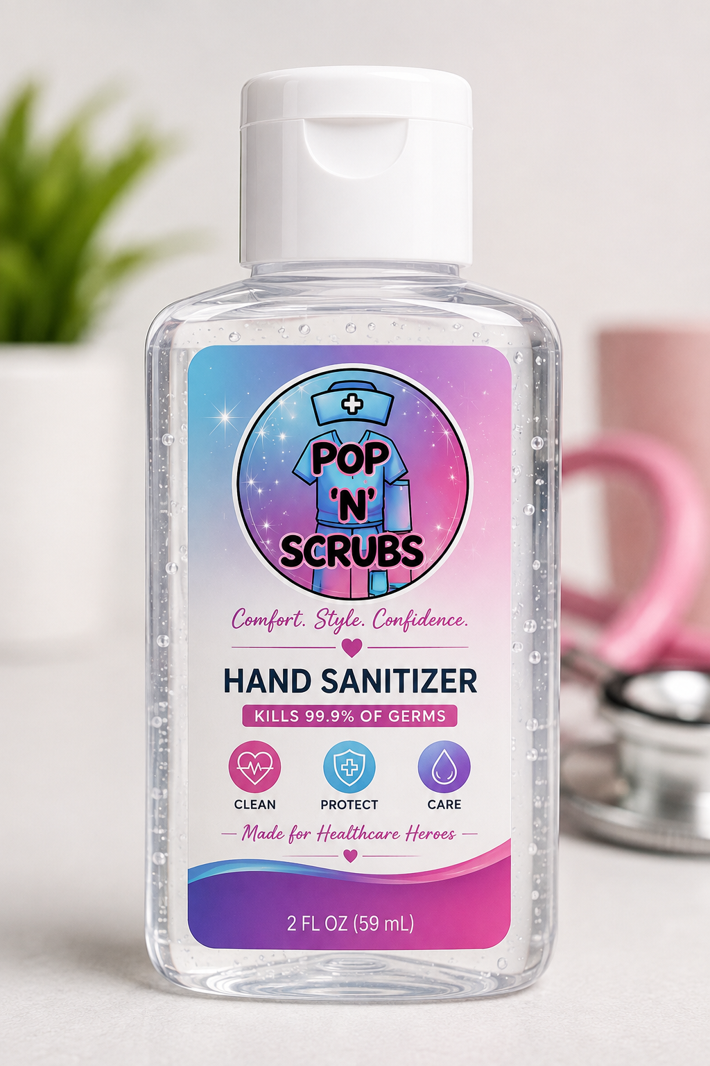 POP N SCRUBS Hand Sanitizer