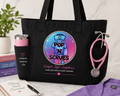 Pop N Scrubs Nursing Essentials Tote Bag