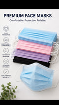 Pop N Scrubs 3-Ply Disposable Face Masks