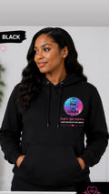 Pop N Scrubs Signature Logo Hoodie – Black