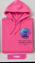 Pop N Scrubs Signature Logo Hoodie – Pink