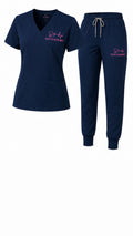 Pop N Scrubs Signature Scrub Set – Navy