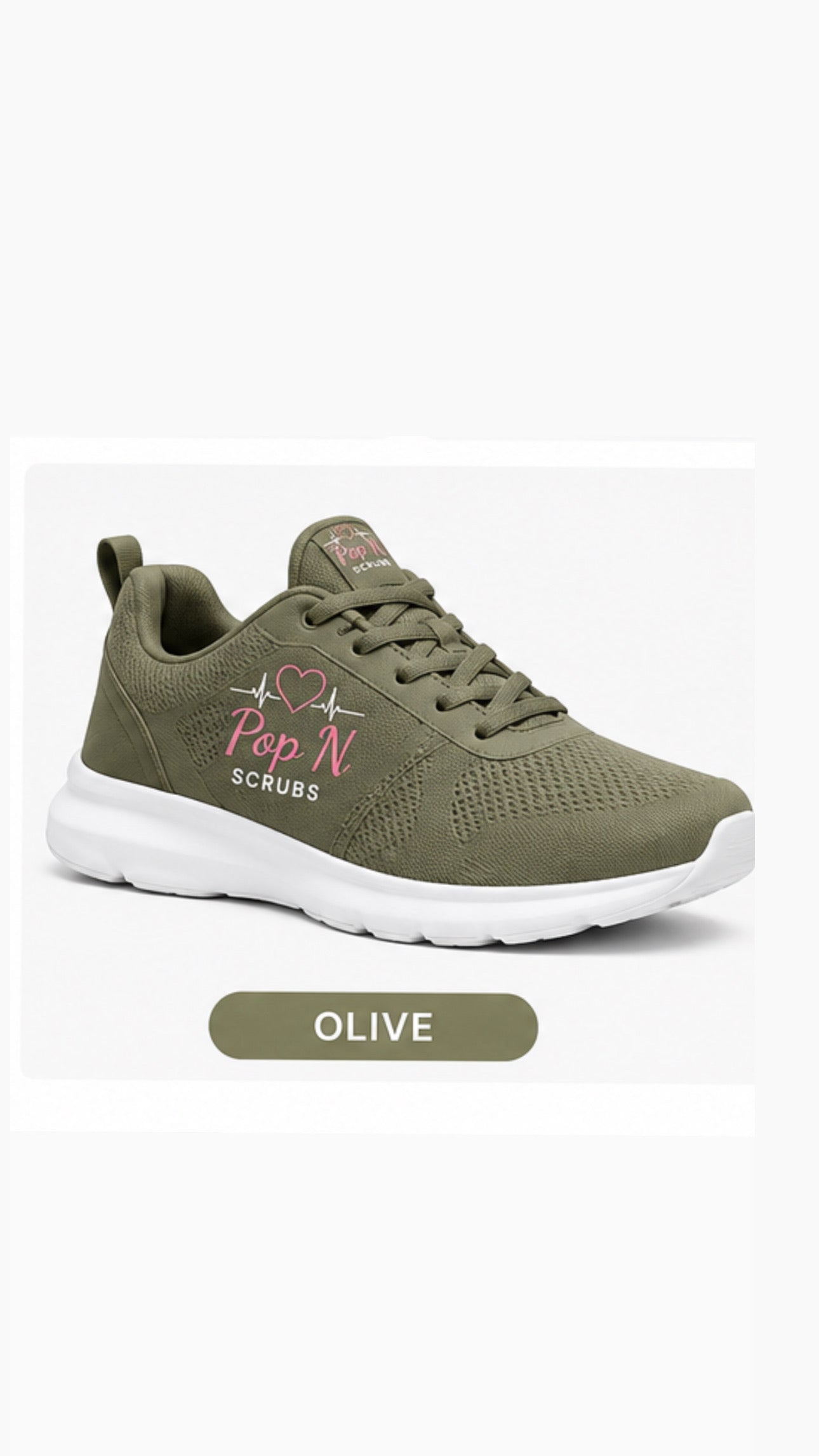 Pop N Scrubs™ Comfort Nurse Sneakers