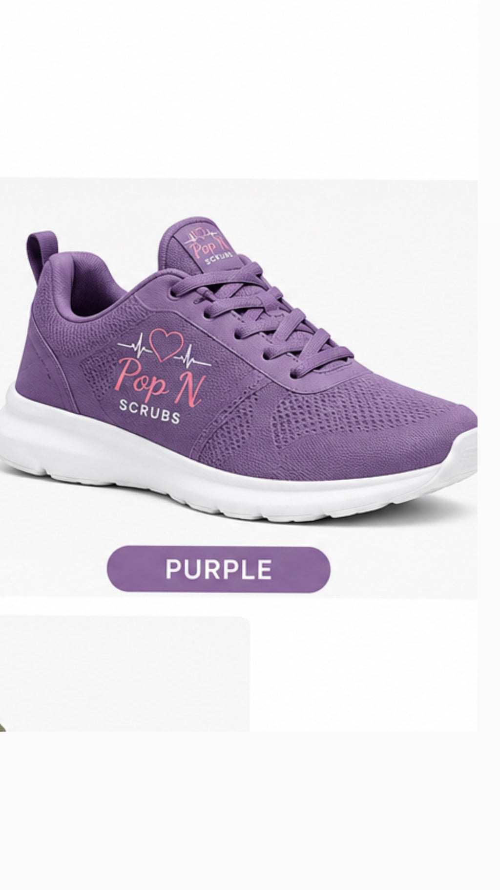 Pop N Scrubs™ Comfort Nurse Sneakers